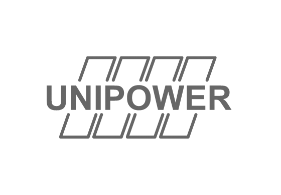 unipower logo grey